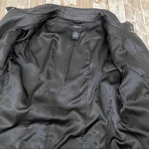 Arden B Black 100% Genuine Leather Moto Jacket S thumbnail 8