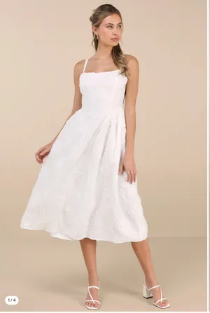 Lulus Midi Dress thumbnail 1