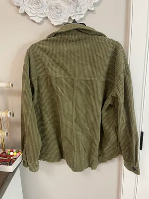 ZARA Olive Green Jacket thumbnail 3