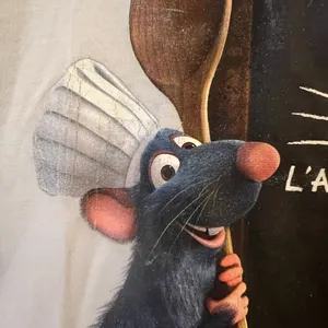 Disney land Exclusive Paris Ratatouille Remy Women’s T-Shirt Tee Small FLAW thumbnail 3
