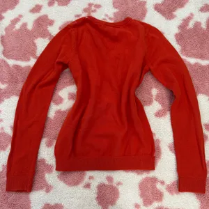Forever 21 Vintage Y2K Coquette Pinterest Girl Sweater 💌 Orange Pink Argyle Knit Small thumbnail 3