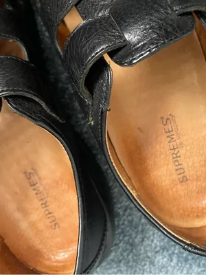 Supremes by Softspots 9M Women's Leather Upper Black Mary Jane Buckle Shoes thumbnail 2