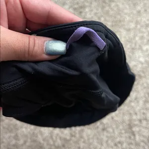 Lululemon Black Roses Speed Up Short Size 6 Black and white thumbnail 6