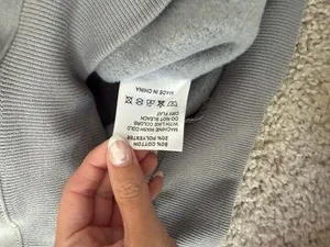 Parke monotone slate grey mockneck sweatshirt NWOT thumbnail 4