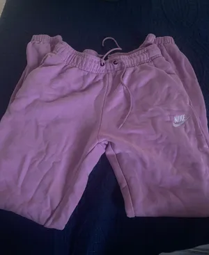 Nike Pink Joggers Sweatpants thumbnail 1