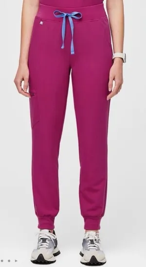 Figs Women's‎ Raspberry Sorbet Zamora Jogger Scrub Pants XXS thumbnail 1