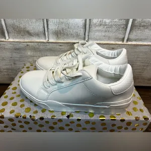 Nicole Miller White‎ Sneaker's Size 6.5 New thumbnail 3