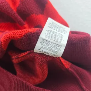 Cabi Camo Print‎ Sweater Crew Neck Long Sleeve Pullover Knit Top Red Size Medium thumbnail 7