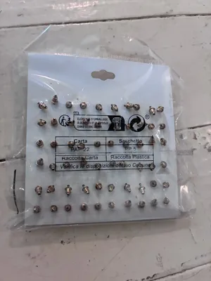 30 Pairs Assorted Minimalist Stud Earrings Set, Faux Pearl, Metal, Rhinestone, Bow, Flower, Musical Note Design, Suitable For Daily Wear And Commuting For Women thumbnail 4