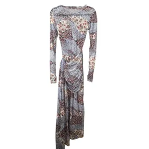 OMOL Swelle Mesh Floral Column Midi‎ Dress NWT XS *with flaw* thumbnail 4