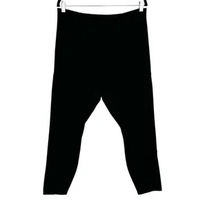 Lululemon Align Rib Panel High Rise Tights Leggings Sz 14 Black Nulu Stretch thumbnail 3