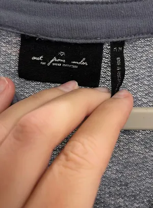 Out From Under Urban Outfitters Cropped Long Sleeve Top thumbnail 3