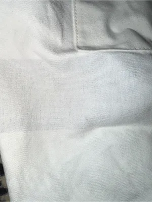 2000s vintage style abercrombie & fitch striped tote bag with pink moose & strap thumbnail 9