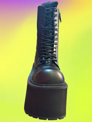 Dolls Kill Combat Boots thumbnail 4