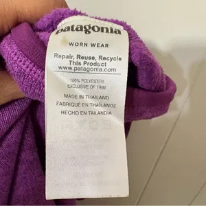 Patagonia Women’s Better Sweater Full Zip Purple Size XS Zipper Flaw thumbnail 11