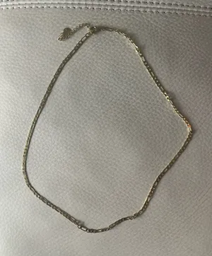 Gold link chain necklace thumbnail 1