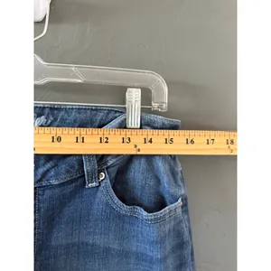 Wrangler Women's 30 Medium Wash Blue Denim Boot Cut Jeans‎ Mid Rise Western thumbnail 5