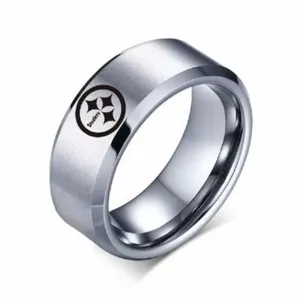 Silver Pittsburgh steelers Ring thumbnail 1