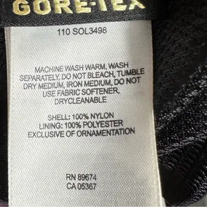 Mountain Hardwear Gore-Tex Rain‎ Jacket Women M Purple Hooded Shell thumbnail 7