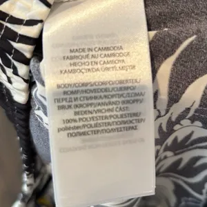 Polo Ralph‎ Lauren Black And White Pants Size Small thumbnail 9