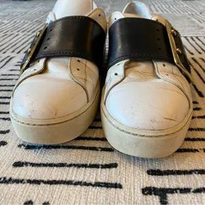 Burberry Westford Buckle Strap Leather Sneakers EU 38.5 thumbnail 6
