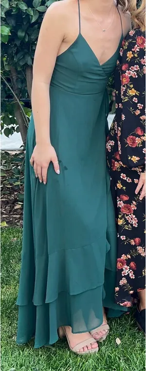 Lulus Emerald Green Dress thumbnail 2