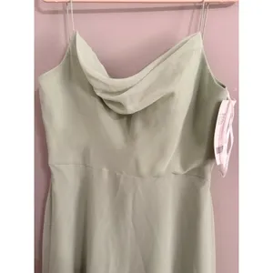 Christina‎ Wu Celebration 22125 Cowl Neck Bridesmaid Dress Women 14 Meadow Green thumbnail 4