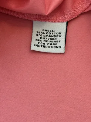 J. Peterman Women’s Size 14 Coral Pink Pintuck Button Front Blouse thumbnail 9