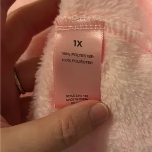 NWT Juicy Couture Super Soft Luxe Plush Shawl Collar Robe sz 1X thumbnail 4