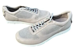 Birkenstock Cincinnati Leather Suede Lace Up Tie Sneaker Taupe 38 / 7 - 7.5 thumbnail 1