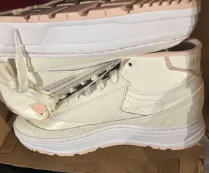 Reebok Cream and Pink Sneakers NWOT thumbnail 1