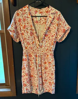 Floral romper  thumbnail 1
