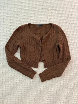 Brandy Melville Cable Knit Cardigan thumbnail 3