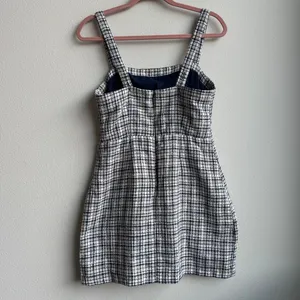 Abercrombie & Fitch Tweed Preppy Summer Vacation Classic Mini Dress Size Medium thumbnail 5