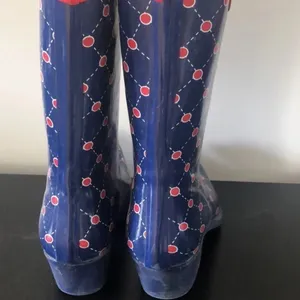 Stadium Stomper‎ Cowboy Rainboots SZ6 Red Size 6 thumbnail 4