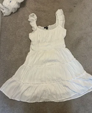 Trixxi white summer dress thumbnail 1