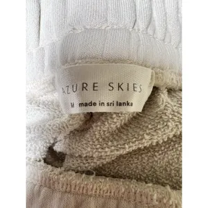 Aritzia Azure Skies Jogger Terry Sweatpants Bone‎ Women’s Size Medium thumbnail 6