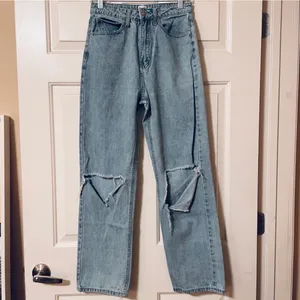 Princess Polly Denim Vienna Straight Leg Denim Jeans Size 4 thumbnail 3