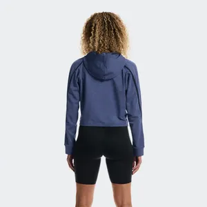 ON CLOUD Stylish Blue Hoodie for Women thumbnail 4