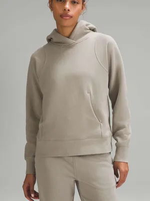 Lululemon Loungeful Hoodie Riverstone women's size 8 thumbnail 1