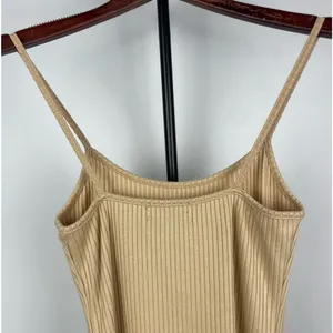 Urban‎ Outfitters Nude Tan Mia Ribbed Knit Bodycon Mini Dress thumbnail 7