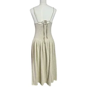 Free People Ethereal Dainty Tula Sweater Midi Dress in Natural Beach Medium thumbnail 7