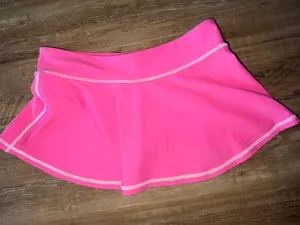 ZeroXposur Tiny 2000’s Y2K Hot Pink Mini Swim Skirt! thumbnail 3