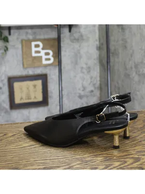A New Day Samantha Slingback Heels 94462813 Black 8M thumbnail 2