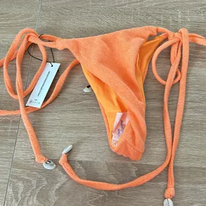 Nessy swimwear terry cloth bikini bottom thumbnail 6
