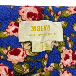 Anthropologie Maeve‎ Sheffield Pencil Skirt Textured Floral Print Size US 2 thumbnail 10