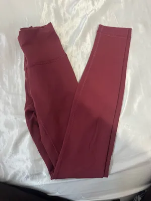 Lululemon Red Leggings Align High-Rise thumbnail 1
