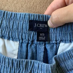 J Crew Chambray Tie Shorts | xs thumbnail 3