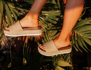 Soda Raffia Strap Wedge thumbnail 3