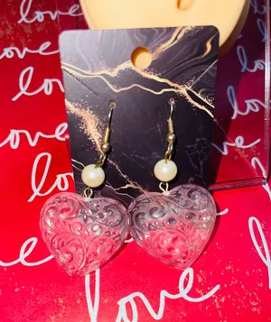 Heart Shape Earrings thumbnail 1